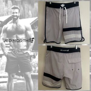 Jed North Swim Trunks 30" waist 8.5" inseam Gently worn 95% nylon/5% spandex
